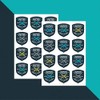 PAPERZIP - Grammar Police (Correct and Serve) – 24 Stickers