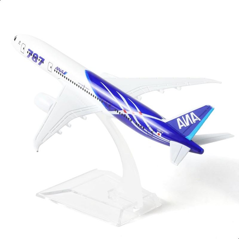 QIYUMOKE 1/400 Boeing 787 Metal Die Cast Airplane Model Japan