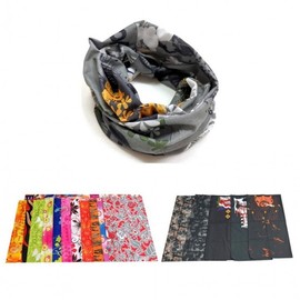 Seamless Multi Scarf (Displayable, Random Delivery) Skull Design 12ea