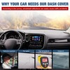 BERKSYDE Dashboard Dash Cover Mat Carpet Compatible with 2011 2012