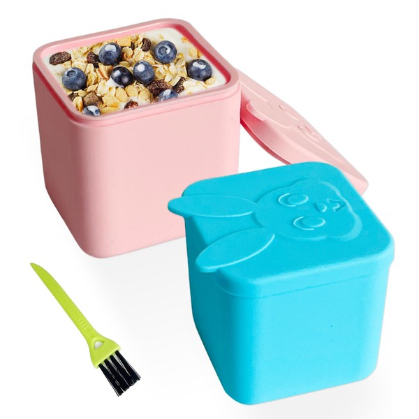 Elykorrne Leakproof Dips Containers Compatible with Most Bento Lunch Box,