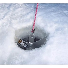 Digger Anchor Ice Angel Ice Anchor Portable Fish House Shanty Anchor Tie Down (2 Pack)