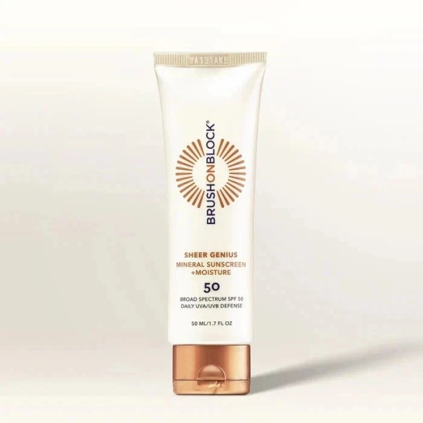 Brush on Block Sheer Genius SPF 50 Mineral Sunscreen +