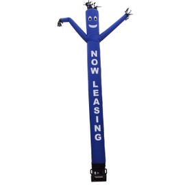 LookOurWay Now Leasing Air Dancers Inflatable Tube Man Attachment, 20-Feet, Blue (No Blower)