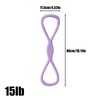 Exercise Resistance Bands,8 Shaped Resistance Exercise Bands - Body Stretching