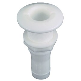 Perko Thru-Hull Connections - 5/8" White Plastic