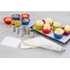 KitchenCraft Sweetly Does It Piping Bag and Nozzles, Gift Boxed,