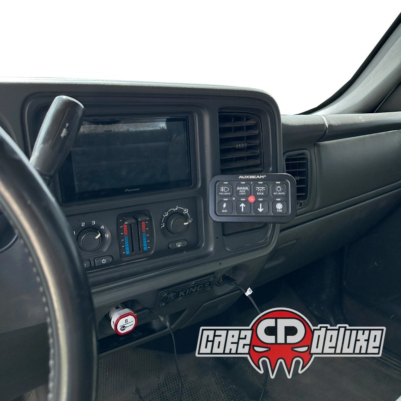 CARZDELUXE Auxbeam mount for 1999-2007 Silverado Sierra 8 or 6