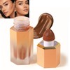 Hydrating Liquid Bronzer for Face, Long Lasting Contour, Easy Application,