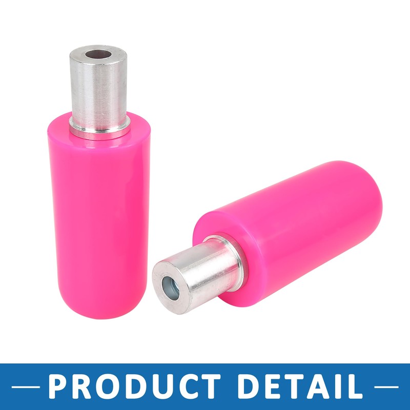 A ABSOPRO 10mm Motorcycle Frame Sliders Universal Extended Anti Crash