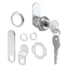 Prime-Line MP4454 Cabinet Lock, 5/8 In., Diecast with Steel Cams,