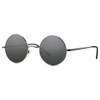 COASION Retro Small Round Polarized Sunglasses for Women Men Circle