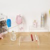 Acrylic Display Stand Set, 6 pcs Large Acrylic Risers, Clear