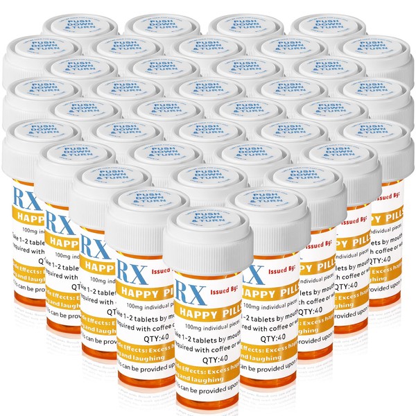 RimCereal 50 Set Nursing Halloween Party Supplies 50 Empty Pill