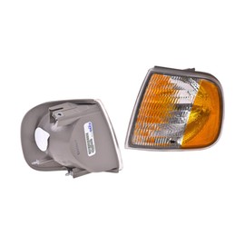 DEPO Cuarto Punta Delantero Izquierdo Compatible con FORD F-150 de 1997 a 2004