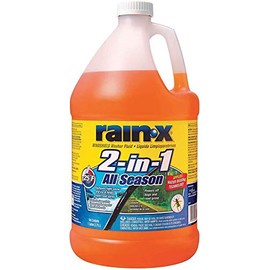 Rain -X 2 Pack 2 in 1 All Season (-25) Washer Fluid Net Wt 255.63 Fl Oz, 255.63 Fluid Ounce (127.8 Fl Oz (Pack of 4))