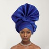 2024 African Female Turban Cap Women's Auto gele Headtie Nigeria