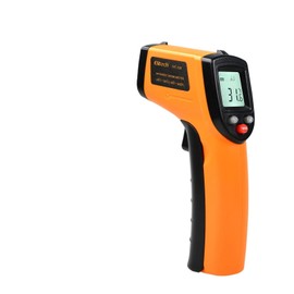 Elitech DIT-220 Infrared Thermometer, High-Precision, Non-Contact Temperature Gun with Laser Targeting, Adjustable Emissivity and Self-Calibration