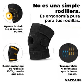 Vazcan® Adjustable Knee Brace - Forget about pain and give it all back, comfort and breathable support