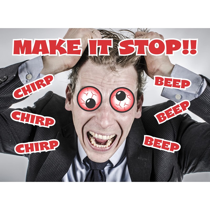 Larkmo Funny Hidden Annoying Beeper Office Prank Devices, Hidden Noise