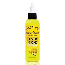 Salon Pro Hair Food Beeswax W Shea Butter 4 Oz