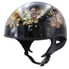 Hot Leathers Advanced Motorcycle DOT Skull Cap Classic Half Helmets