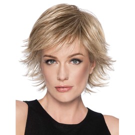 Belle of Hope SPIKY CUT Heat Friendly Synthetic Wig by Hairdo, 3PC Bundle: Wig, 4oz Mara Ray Enriched Shampoo, and 19 Page Guide (SS14/88)