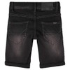 NAME IT Boys' Denim Long Shorts with Pockets, black denim