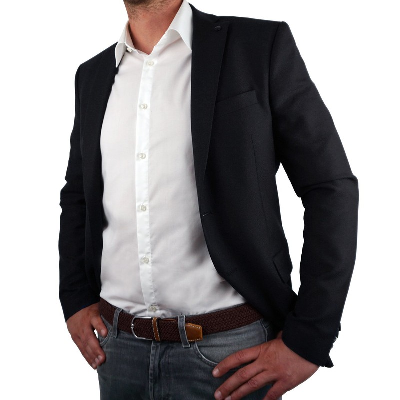 Fabric Belt Stretch Braided and Elastic Belt for Men and