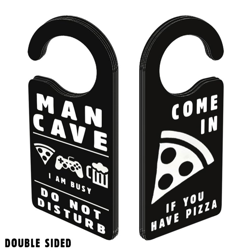 Novelty Man Cave Door Sign - Do Not Disturb Sign