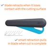 Slice 10563 Smart-Retracting Squeeze-Trigger Utility Knife, Safer Choice, Never Rusts,