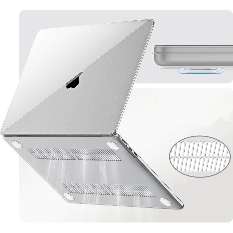 CLM-Tech Case Compatible with MacBook Pro 14 Inch M4 M3