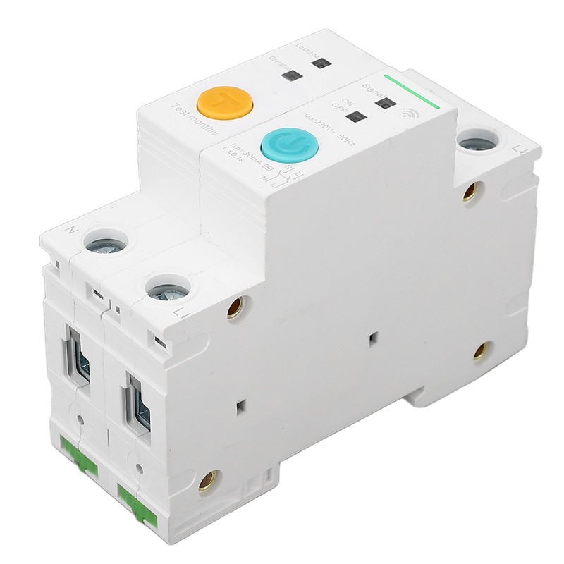 WiFi Circuit Breaker 2P 50A 30mA Leakage Protection APP Remote