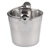 Lindy's 1-Quart Stainless Steel Bucket, Durable Seamless Bucket for Many