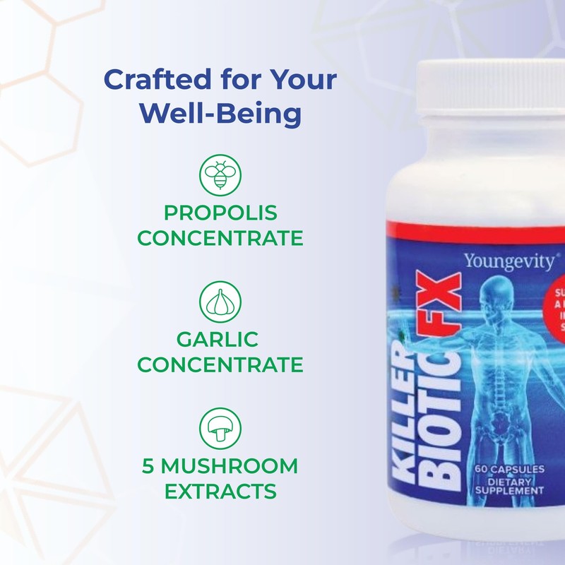 Youngevity Killer Biotic FX - Immune System Support | Sourced