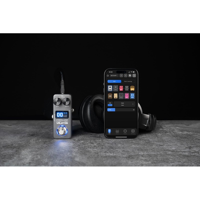 Valeton GP-5 Compact Multi-Effects Processor – SnapTone & IR Loader,