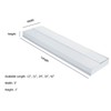 AMX 33" LED Under Cabinet Lights White - LED-UCW-33-WT