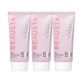 Viewstar Mugijacha Pink Tone Up Mild Sun Cream 50g x 3 (SPF50+ PA++++) / 뷰스타 무기자차 핑크 톤 업 마일드 선크림 50g x3개 (SPF50+ PA++++)