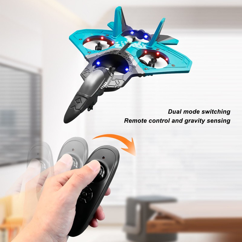 2.4 GHz Kids RC Glider Model LED Light Stable Flight