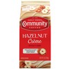 Community Coffee Hazelnut Creme Flavored 12 Ounce, Medium Roast Ground