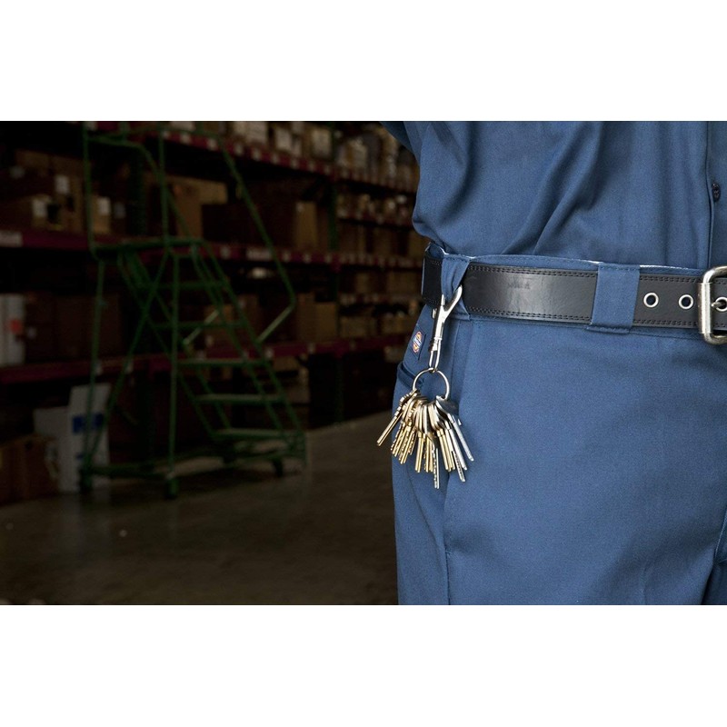 Universal Key Ring, 4 Keyrings, Car, Silver, Multi-Purpose Carabiner, Keychain,