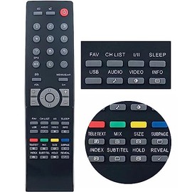 Remote Control for AOC L32W761 L37W431 LE40H137M L22W931 L26W831 L32W961 L42H961 AOC LCD LED HDTV CRT TV