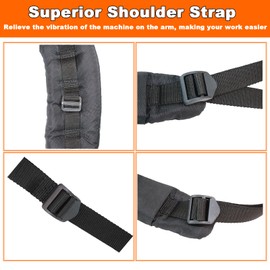 Toolyuan P021048250 P021048260 Left and Right Shoulder Straps for Echo PB-580 PB-580H PB-580T Backpack Blower
