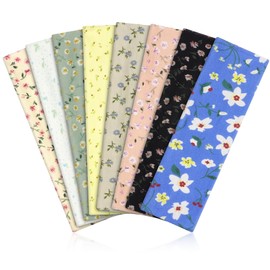 Flintronic 8 Pieces Sports Women's Headband, Women's Sport, Cotton Stretch Sweatband, Mixed Colours, Wicking Stretchy Headband for Women Sport/Yoga/Running/Fitness