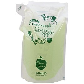 サニープレイス ナノサプリ クレンジングシャンプー (グリーンアップル) 800ml