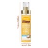 Body Glow Oil, SPF 45 PA+++, Sunscreen Body Oil with