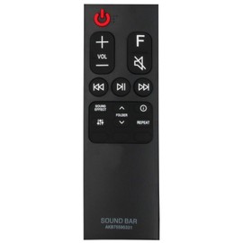 AKB75595331 Replacement Remote Compatible with LG SoundBar System SL4Y SL5Y SL6Y SL7Y SN4A SN6 SN6Y SN7CY SNC4R SPL5B-W SPN5B-W SL4 SPH4B-W SPN5BM-W SPH4B-W SPJ4-S S65S3-S SLM4R