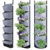 Vertical Planter Wall Mounted Planting Bag Outdoor Greening Container Garden