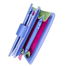 mywalit Unisex Medium 10 C/C W/Zip Purse Accessory-Travel Wallet, violet