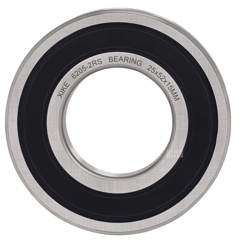 XiKe (10 Pack) 6205-2RS Double Sealed Deep Groove Ball Bearings,